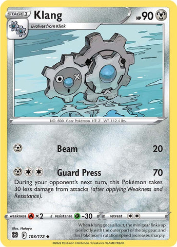 Klang (103/172) [Sword & Shield: Brilliant Stars] Reverse Holofoil