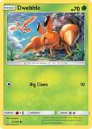 Dwebble (10/236) [Sun & Moon: Unified Minds] Reverse Holofoil