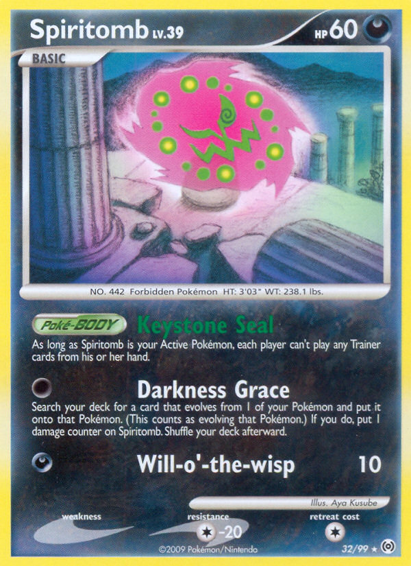Spiritomb (32/99) [Platinum: Arceus] Reverse Holofoil