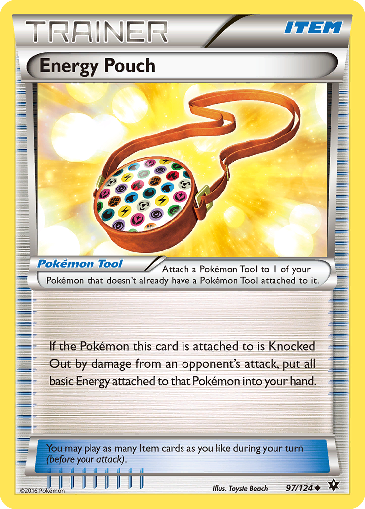 Energy Pouch (97/124) [XY: Fates Collide] Reverse Holofoil