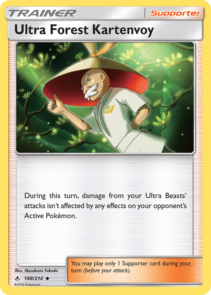 Ultra Forest Kartenvoy (188/214) [Sun & Moon: Unbroken Bonds] Reverse Holofoil