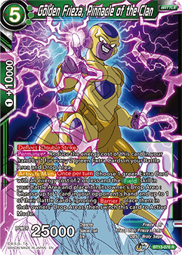 Golden Frieza, Pinnacle of the Clan (Rare) (BT13-076) [Supreme Rivalry] Parallel Foil