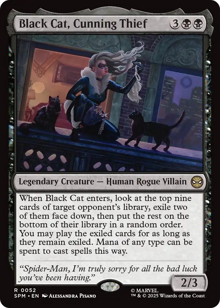 Black Cat, Cunning Thief [Marvel's Spider-Man] Foil