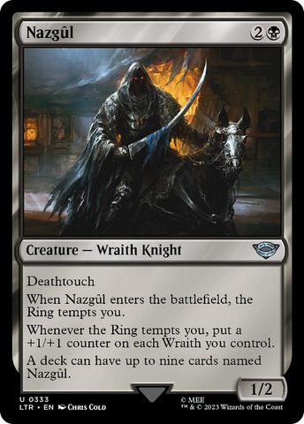 Nazgul (333) [The Lord of the Rings: Tales of Middle-Earth] Foil