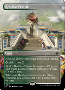 Restless Prairie (Borderless) [The Lost Caverns of Ixalan] Foil