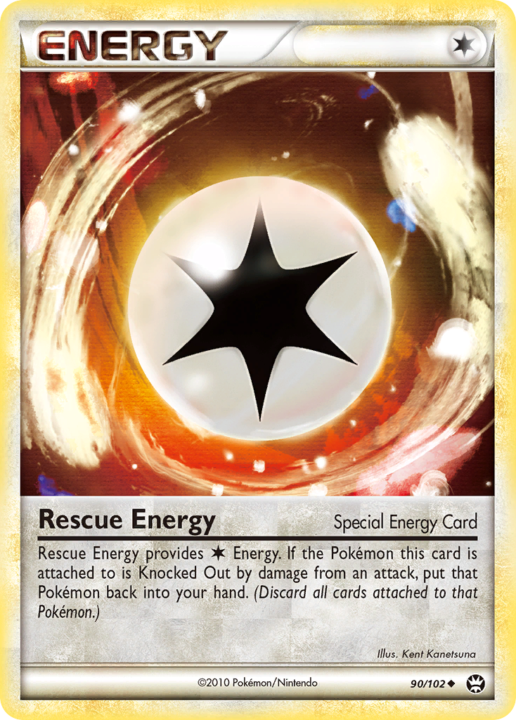 Rescue Energy (90/102) [HeartGold & SoulSilver: Triumphant] Reverse Holofoil