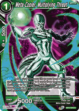 Meta-Cooler, Multiplying Threat (BT17-072) [Ultimate Squad] Parallel Foil