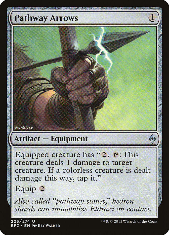 Pathway Arrows [Battle for Zendikar] Foil