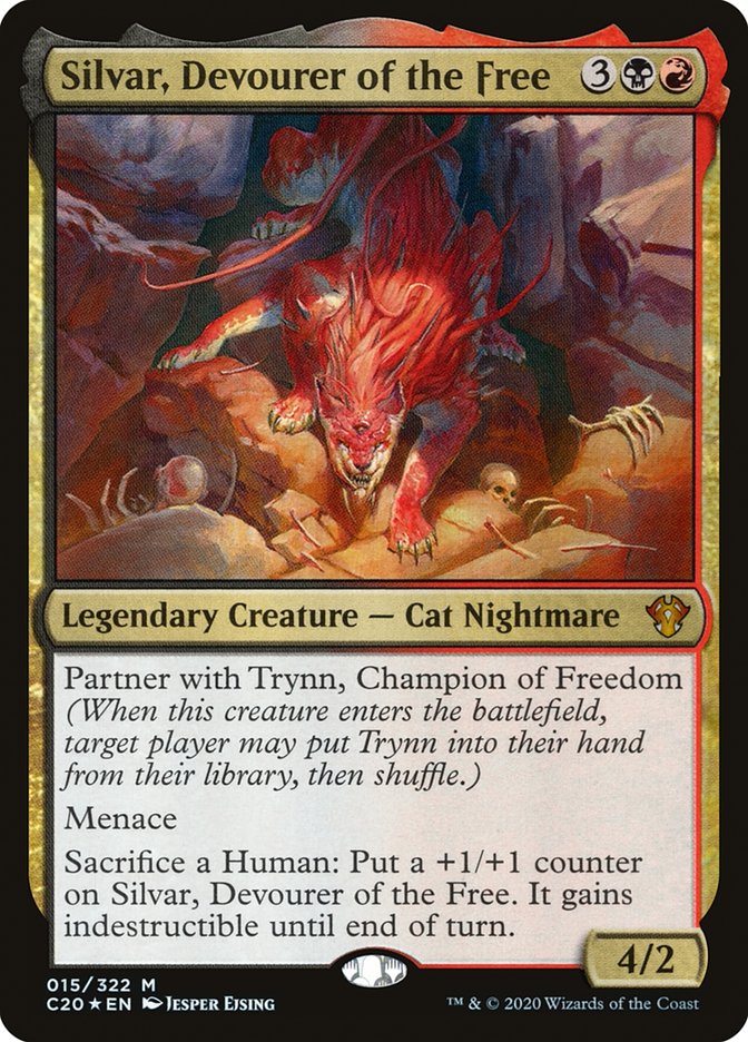 Silvar, Devourer of the Free [Commander 2020] Foil