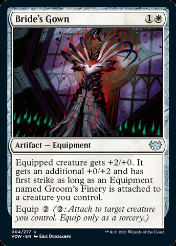 Bride's Gown [Innistrad: Crimson Vow] Foil