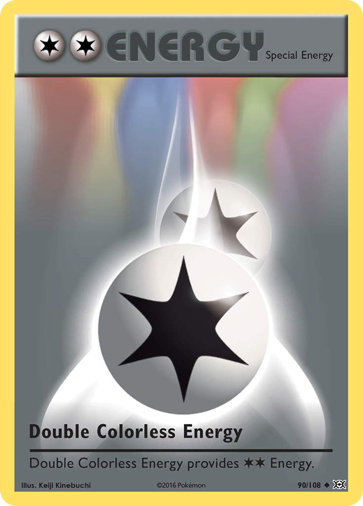 Double Colorless Energy (90/108) [XY: Evolutions] Reverse Holofoil