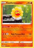 Castform Sunny Form (022/198) [Sword & Shield: Chilling Reign] Reverse Holofoil