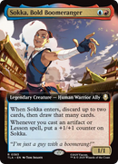 Sokka, Bold Boomeranger (Extended Art) [Avatar: The Last Airbender] Foil
