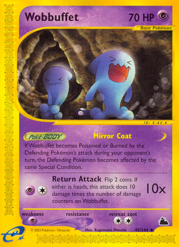 Wobbuffet (45/144) [Skyridge] Reverse Holofoil