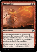 Furious Rise [Commander Masters] Foil