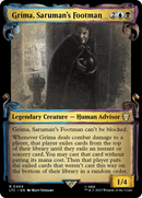 Grima, Saruman's Footman [The Lord of the Rings: Tales of Middle-Earth Commander Showcase Scrolls] Foil