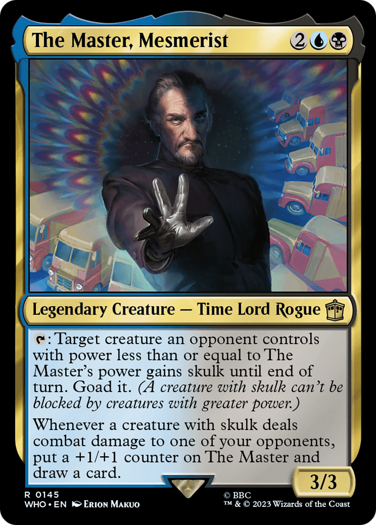 The Master, Mesmerist [Doctor Who] Foil