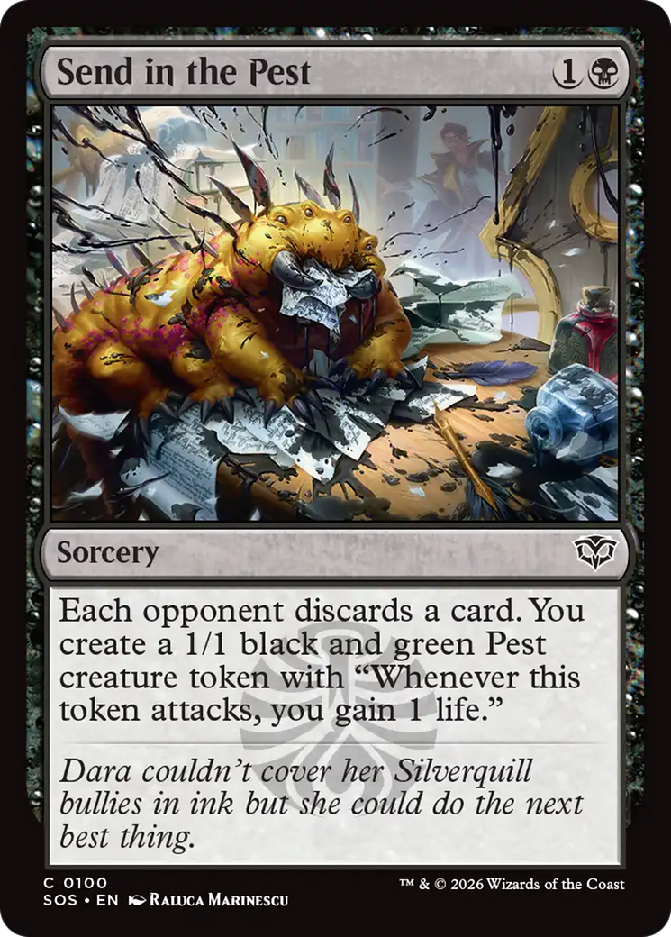 Send in the Pest [Secrets of Strixhaven] Foil