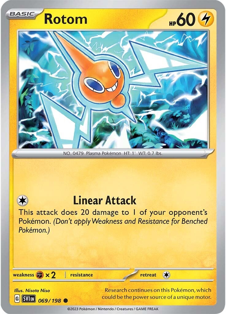 Rotom (069/198) [Scarlet & Violet: Base Set] Reverse Holofoil