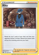 Riley (166/196) [Sword & Shield: Lost Origin] Reverse Holofoil