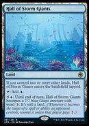 Hall of Storm Giants (Promo Pack) [Dungeons & Dragons: Adventures in the Forgotten Realms Promos] Foil