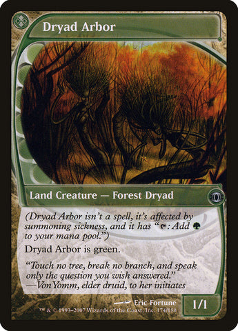 Dryad Arbor [Future Sight] Foil