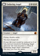 Enduring Angel // Angelic Enforcer [Innistrad: Midnight Hunt] Foil