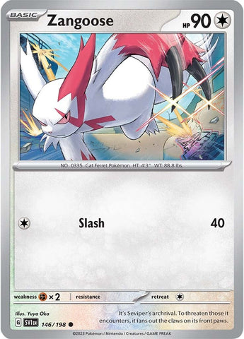 Zangoose (146/198) [Scarlet & Violet: Base Set] Reverse Holofoil