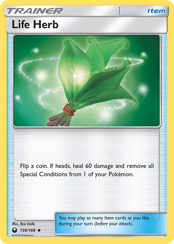 Life Herb (136/168) [Sun & Moon: Celestial Storm] Reverse Holofoil