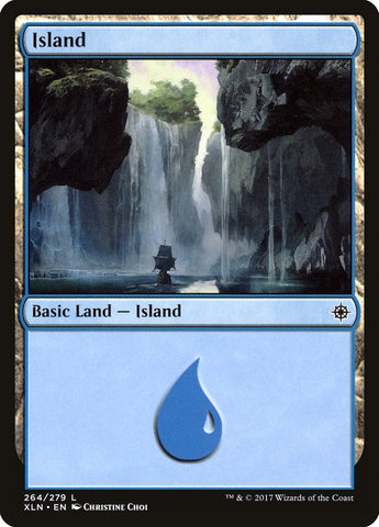 Island (264) [Ixalan] Foil