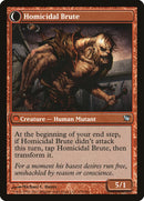 Civilized Scholar // Homicidal Brute [Innistrad] Foil
