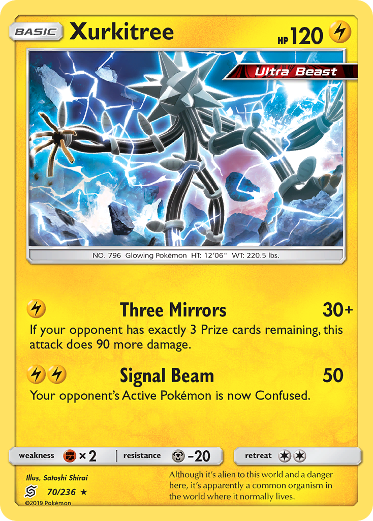 Xurkitree (70/236) [Sun & Moon: Unified Minds] Reverse Holofoil