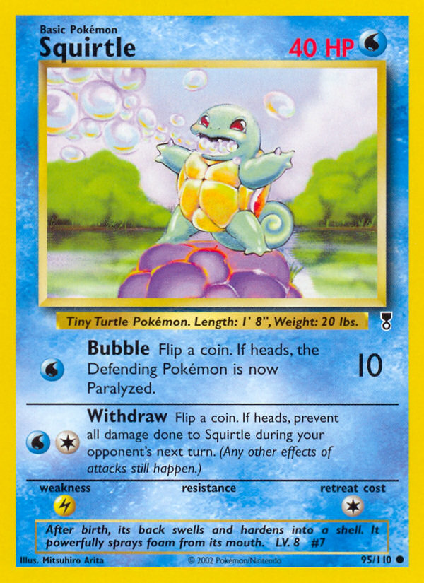 Squirtle (95/110) [Legendary Collection] Reverse Holofoil