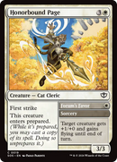 Honorbound Page [Secrets of Strixhaven] Foil