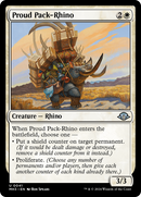 Proud Pack-Rhino [Modern Horizons 3] Foil
