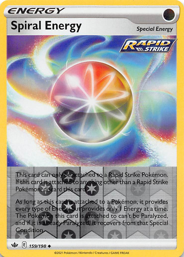 Spiral Energy (159/198) [Sword & Shield: Chilling Reign] Reverse Holofoil