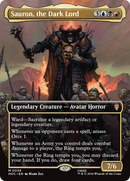 Sauron, the Dark Lord (Borderless) [The Hobbit] Foil