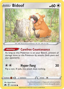 Bidoof (111/159) [Sword & Shield: Crown Zenith] Reverse Holofoil