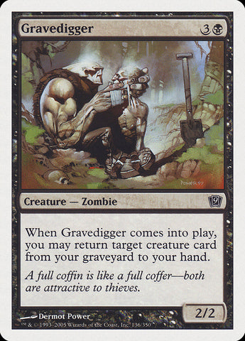 Gravedigger [Ninth Edition] Foil