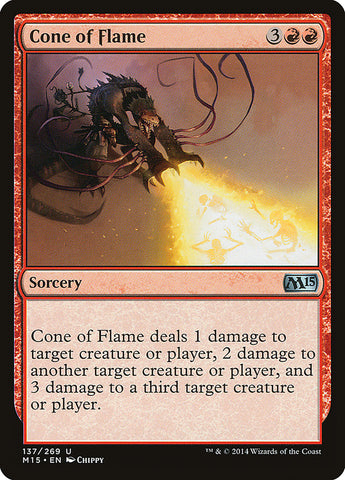 Cone of Flame [Magic 2015] Foil