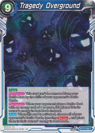 Tragedy Overground (BT10-058) [Rise of the Unison Warrior] Parallel Foil