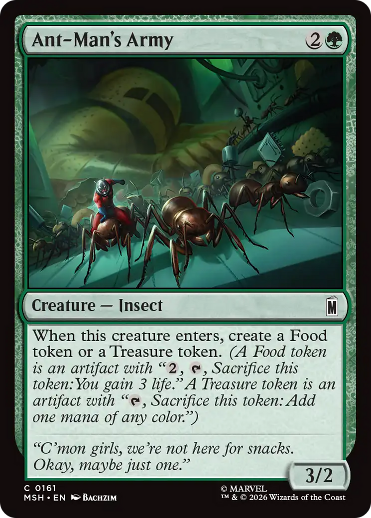 Ant-Man's Army [Marvel Super Heroes] Foil