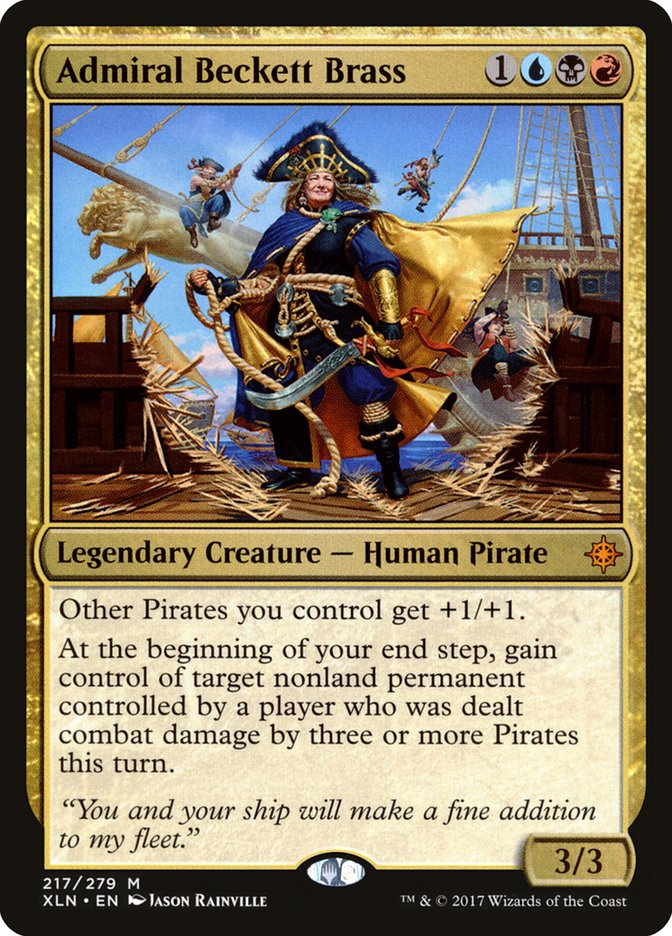Admiral Beckett Brass [Ixalan] Foil