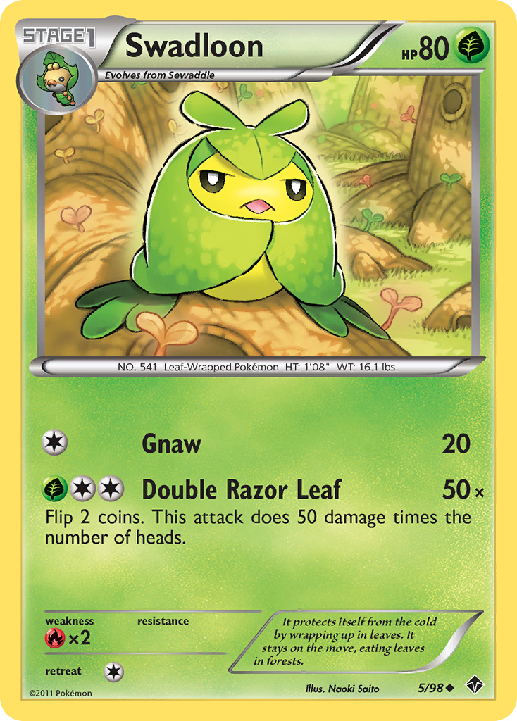Swadloon (5/98) [Black & White: Emerging Powers] Reverse Holofoil