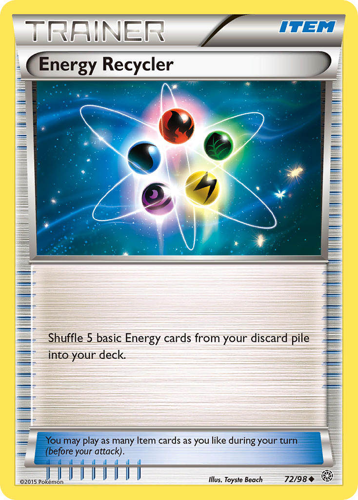 Energy Recycler (72/98) [XY: Ancient Origins] Reverse Holofoil
