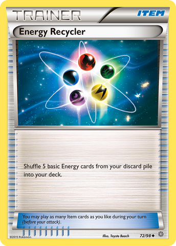 Energy Recycler (72/98) [XY: Ancient Origins] Reverse Holofoil