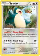 Snorlax (118/162) [XY: BREAKthrough] Reverse Holofoil