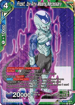 Frost, by Any Means Necessary (BT16-136) [Realm of the Gods] Parallel Foil