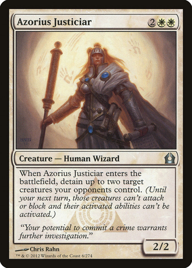 Azorius Justiciar [Return to Ravnica] Foil
