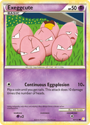 Exeggcute (63/123) [HeartGold & SoulSilver: Base Set] Reverse Holofoil